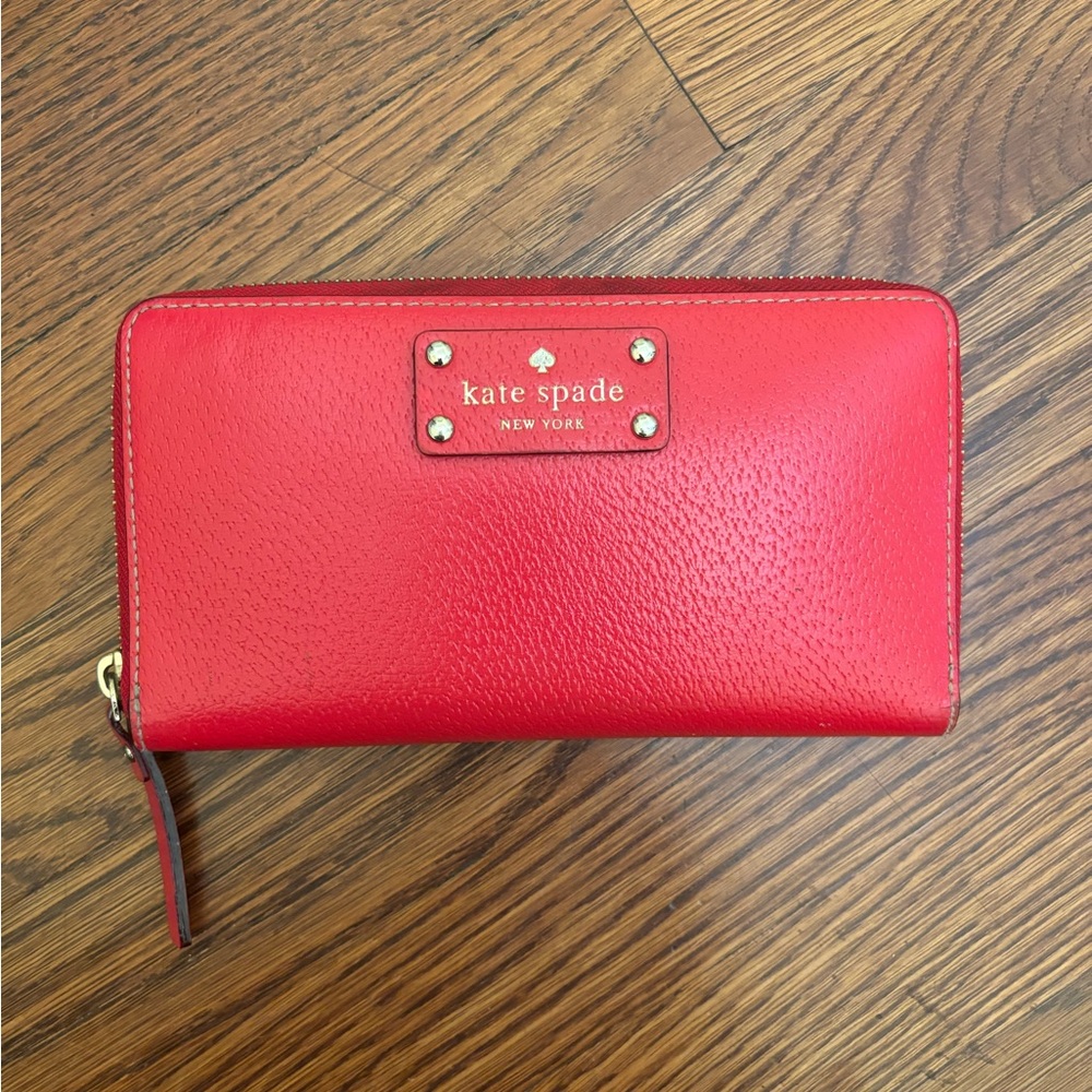 Kate Spade Red Wallet